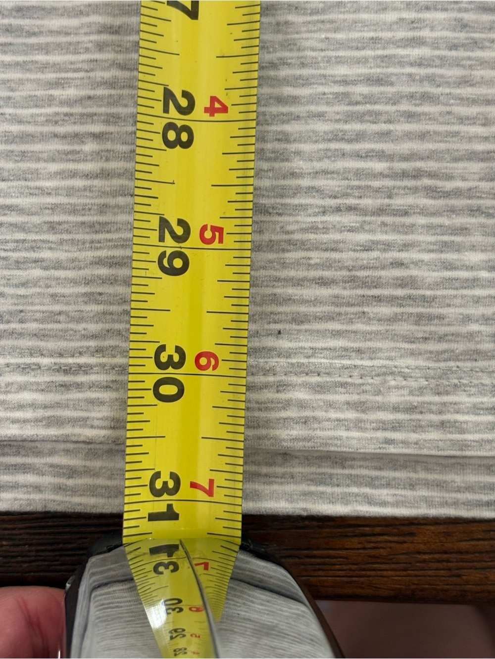 Coolibar Morada Everyday T-Shirt Long Sleeve Gray White Striped L UPF Protection - Picture 7 of 8